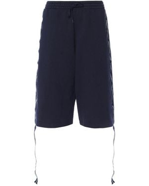 Vetements Oversized Sports Shorts - Blue