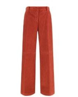 True Royal Nicky Wide-Leg Trousers - Red