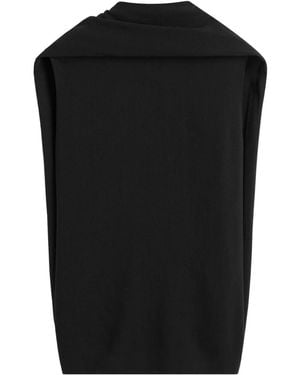 TOTEME Cocoon Cape Blouse - Black