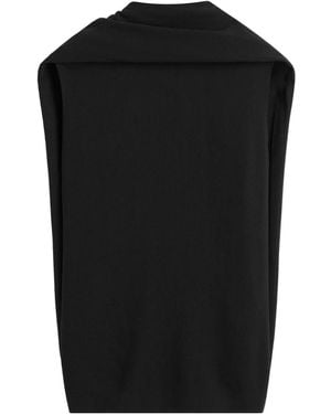 TOTEME Cocoon Cape Blouse - Black