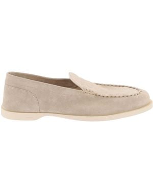 John Lobb Pace Slip-On Loafers - Natural