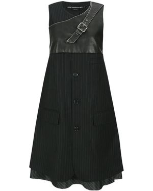ANDERSSON BELL Suit-Style Sleeveless Midi Dress - Black
