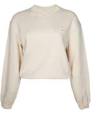 Autry Crew-Neck Sweatshirt - Natural