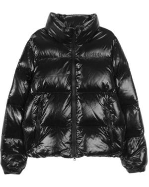 Duvetica Long Sleeve Down Jacket - Black