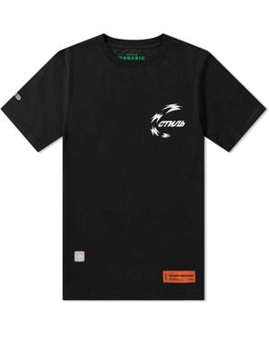 Heron Preston Short-Sleeved T-Shirt - Black