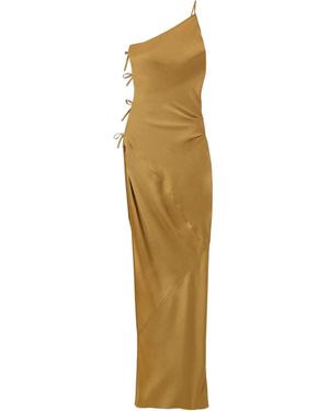 Rick Owens One-Shoulder Dress - Metallic