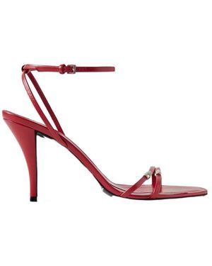 The Row Open-Toed High-Heeled Sandals - Pink