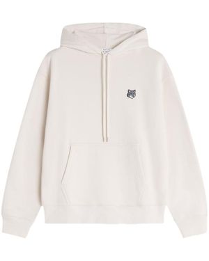 Maison Kitsuné Maison Kitsuné Fox Patch Hoodie - White