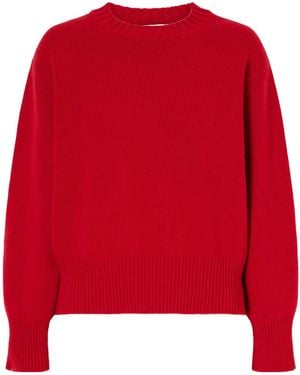 High Sport Haley Wool And Cashmere-Blend Jumper - Red