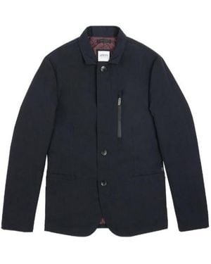 Armani Collezioni Button Casual Jacket - Blue