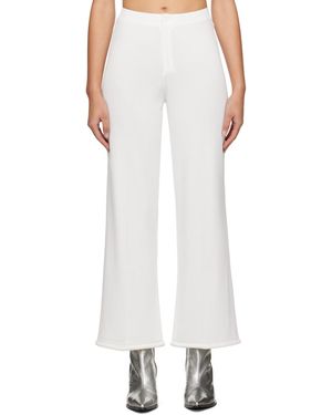 Simon Miller Wide-Leg Casual Trousers - White