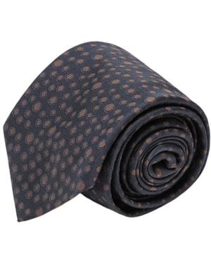 Ferragamo Ferragamo Dotted Tie - Blue