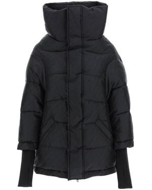 Balenciaga Padded Hooded Jacket - Black