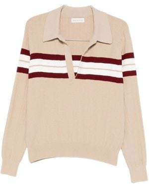 Dries Van Noten Long-Sleeved Knitwear - Natural