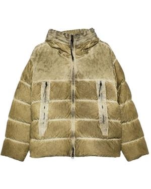 C.P. Company Goggle Hooded Padded Jacket - Green