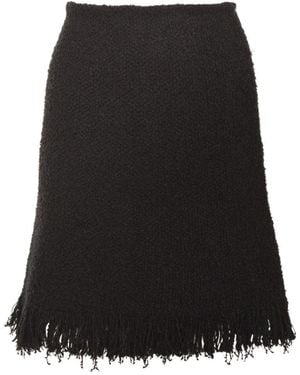 Chloé Bouclé Mini Skirt - Black