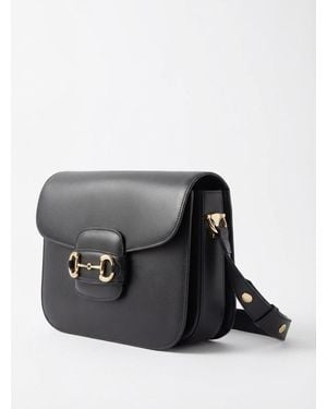 Gucci Horsebit 1955 Soft Small Shoulder Bag - Black