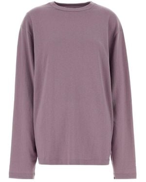 Extreme Cashmere Rock Knitted Top - Purple