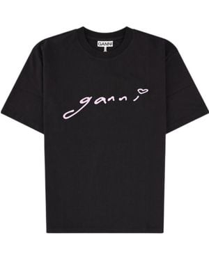 Ganni T-Shirt - Black