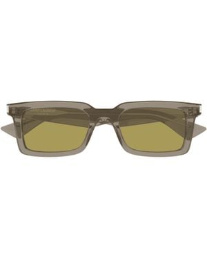 Saint Laurent Full Frame Sunglasses - Green
