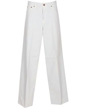 Haikure Belt Loop Jeans - White