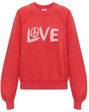 RE/DONE Long-Sleeve Sweatshirt - Red