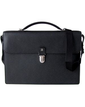 dunhill Logo Handbag - Black