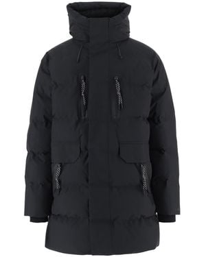 Save The Duck Long-Sleeved Hooded Padded Jacket - Blue
