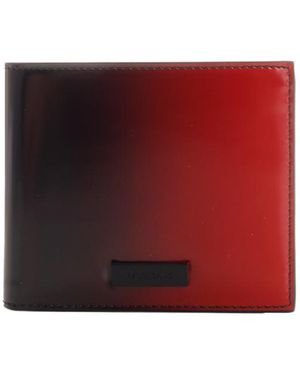 Ferragamo Logo Wallet - Red