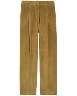 Rohe Wide-Leg Corduroy Pants - Green