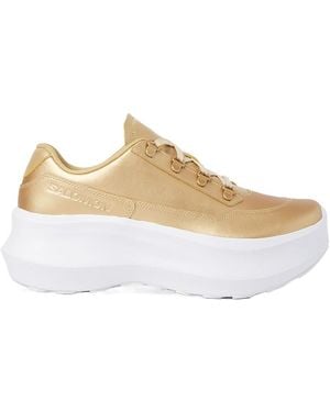 Comme des Garçons Logo Sports Shoes - White