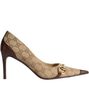 Gucci Donna Horsebit Pump - White