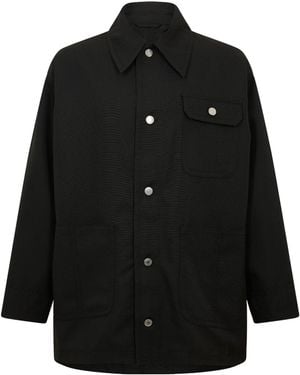 Ami Paris Versatile Workwear Jacket - Black