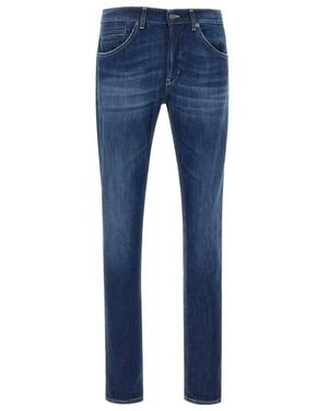 Dondup George Skinny-Cut Denim Jeans - Blue