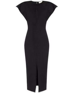 Isabel Marant Mirna Slit Front Dress - Black