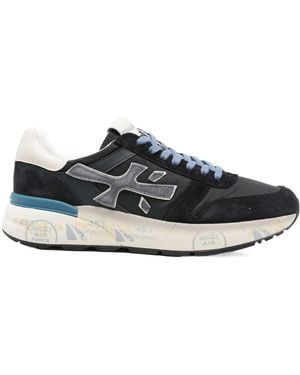 Premiata Dark Suede Sneakers - Black