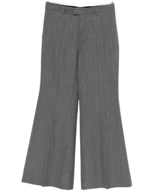 Ann Demeulemeester Belt Loop Casual Trousers - Grey