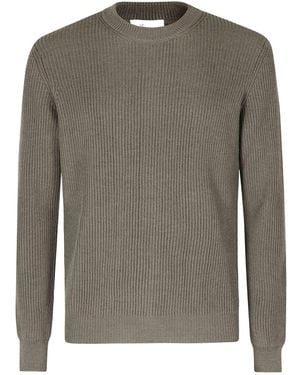 Roberto Collina Crew-Neck Sweater - Gray