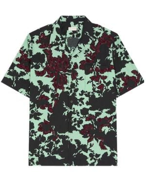 Dries Van Noten Embroidered Shirt - Green