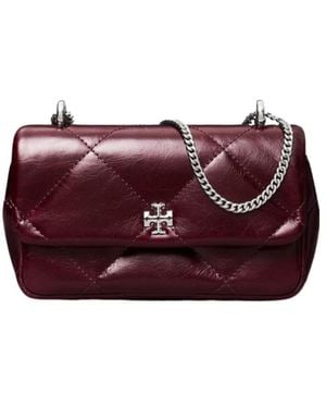 Tory Burch Kira Diamond Shoulder Bag - Purple