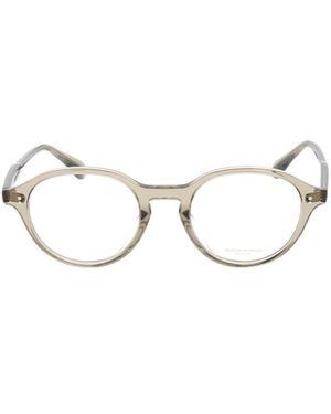 Oliver Peoples Oval Frame Glasses - White