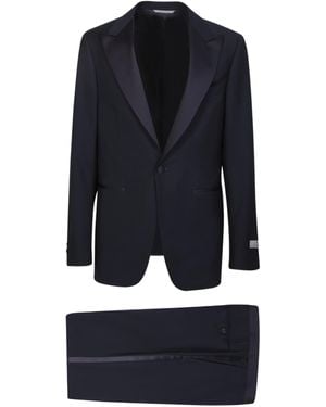 Canali Single-Breasted Two-Piece Suit - Blue