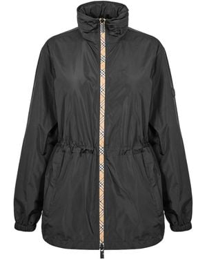 Burberry Solid Color Casual Jacket - Black