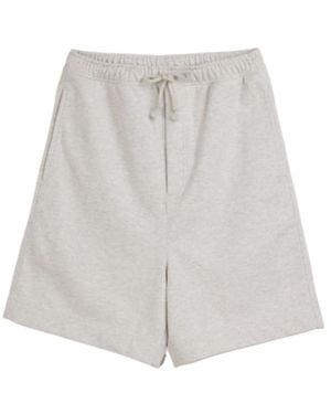 Y-3 French Terry Drawstring Shorts - Gray