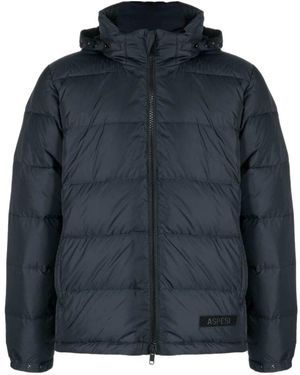 Aspesi Slight Elasticity Puffer Jacket - Blue