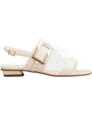 Roger Vivier Belle Vivier Sandals - White