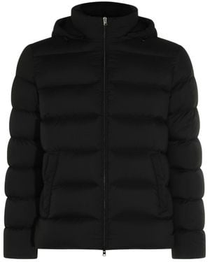 Herno Zippered Down Jacket - Black
