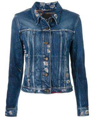 Saint Laurent A Well-Fitting Denim Coat - Blue