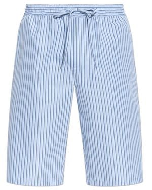 Dolce & Gabbana Striped Shorts - Blue