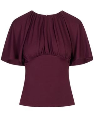 Rabanne Crew-Neck T-Shirt - Purple